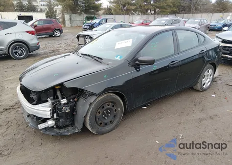 2016 Dodge Dart Se z USA, uszkodzony, nr VIN 1C3CDFAAXGD679794